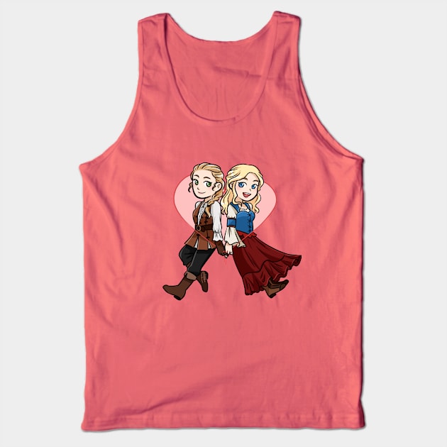 Always Know Each Other (Robin & Alice ver.) Tank Top by artsy_alice